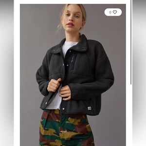 TNF Cragmont fleece button snap jacket